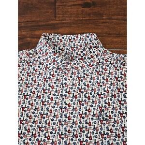 Rhoback Multicolor Patterned Polo Shirt